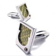 stainless steel  cufflinks