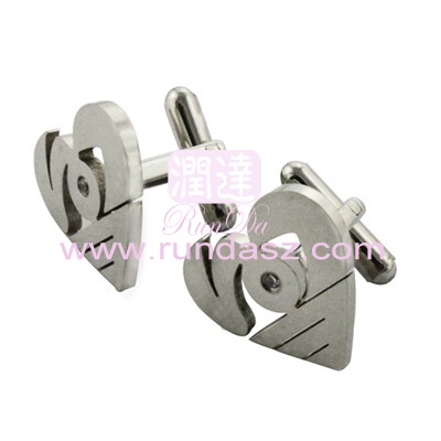stainless steel  cufflinks 