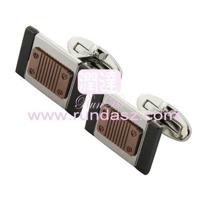 stainless steel  cufflinks 