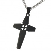 stainless steel cross pendant 