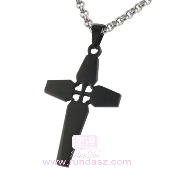 stainless steel cross pendant  