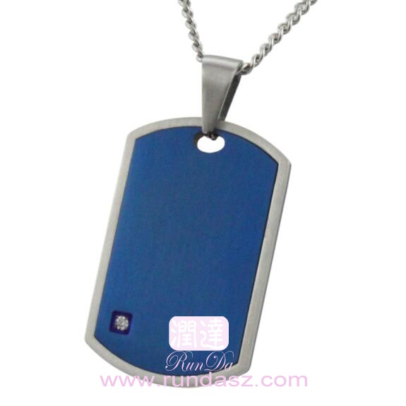 stainless steel men's pendant  