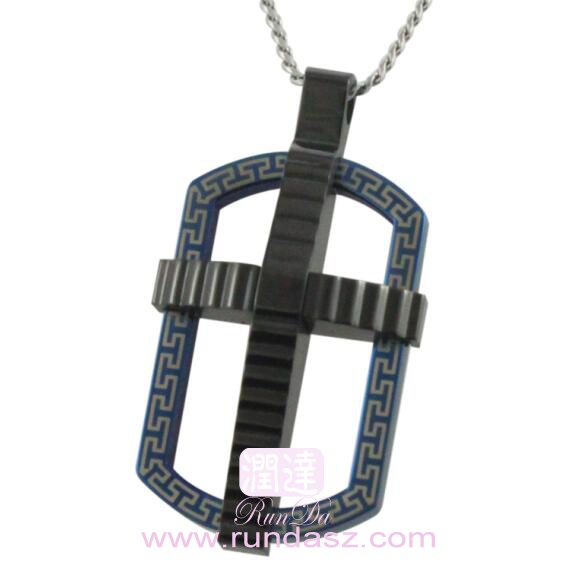 stainless steel cross pendant  