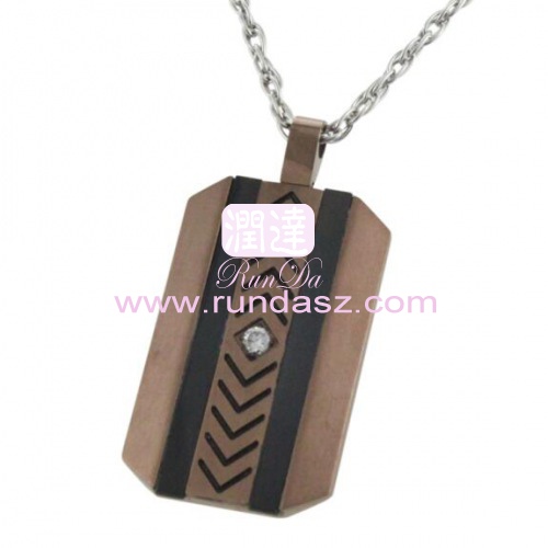 stainless steel men's pendant  