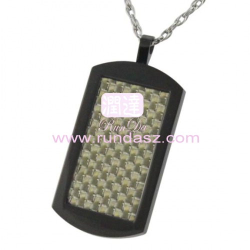 carbon fiber pendant  