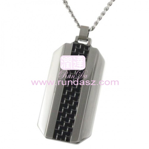 carbon fiber pendant  