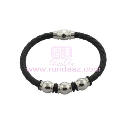 Genuine Leather Bracelet for Men Jewelry 