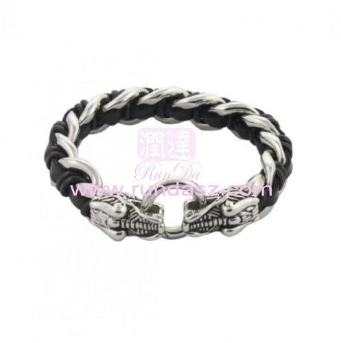 Genuine Leather Bracelet for Men 