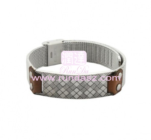 Women Stainless Steel Mesh Bracelet&Bangles 
