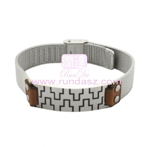 Women Stainless Steel Mesh Bracelet&Bangles 
