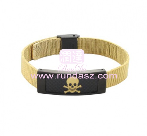 Women Stainless Steel Mesh Bracelet&Bangles 