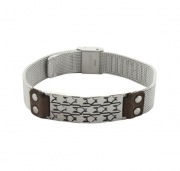 Women Stainless Steel Mesh Bracelet&Bangles