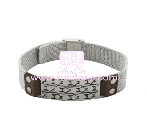 Women Stainless Steel Mesh Bracelet&Bangles 