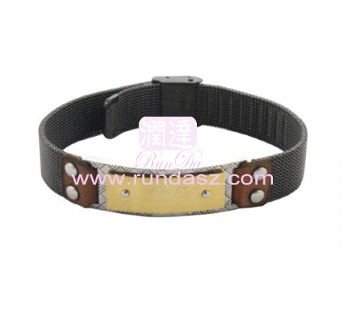 Women Stainless Steel Mesh Bracelet&Bangles 