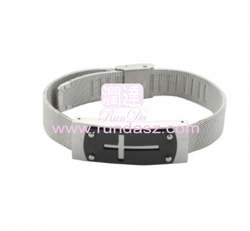 Women Stainless Steel Mesh Bracelet&Bangles 