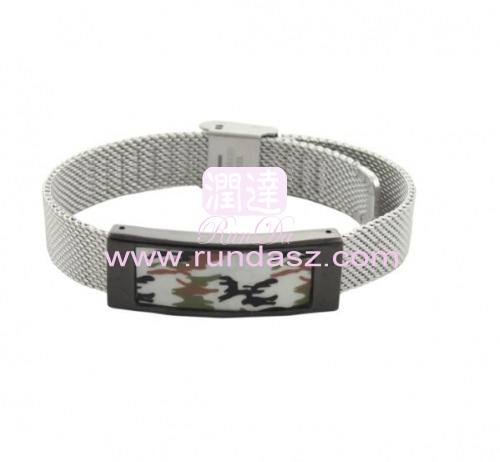 Women Stainless Steel Mesh Bracelet&Bangles 