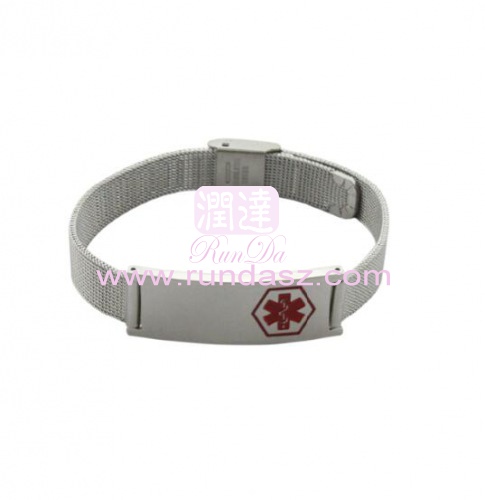 Women Stainless Steel ID Bracelet&Bangles 