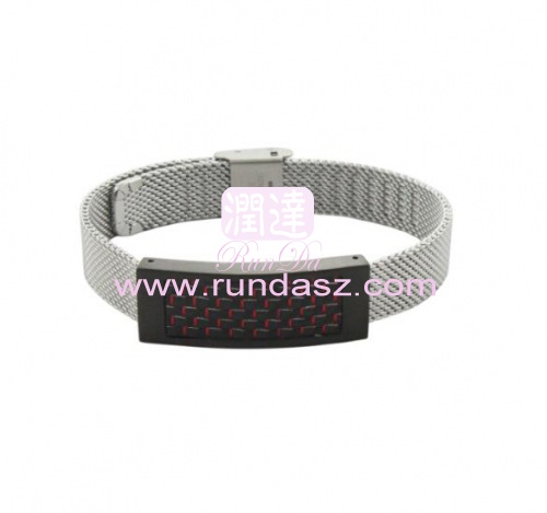 Women Stainless Steel Mesh Bracelet&Bangles 