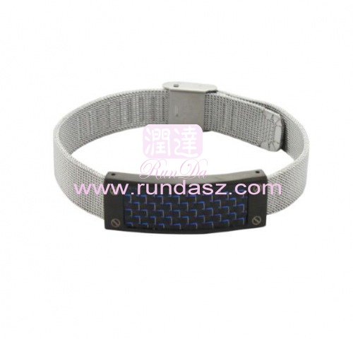 Women Stainless Steel Mesh Bracelet&Bangles 