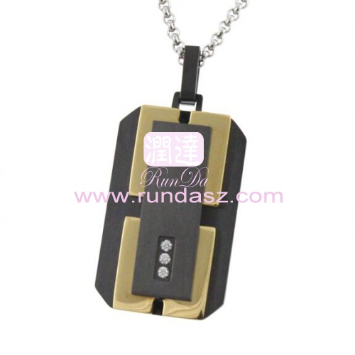 stainless steel men's pendant  