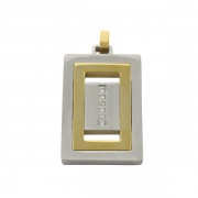 Stainless Steel Men's Pendant Necklace