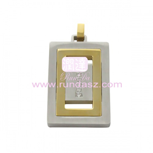 Stainless Steel Men's Pendant Necklace 