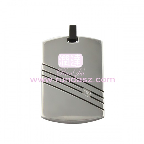 Stainless Steel Men's Pendant Necklace 
