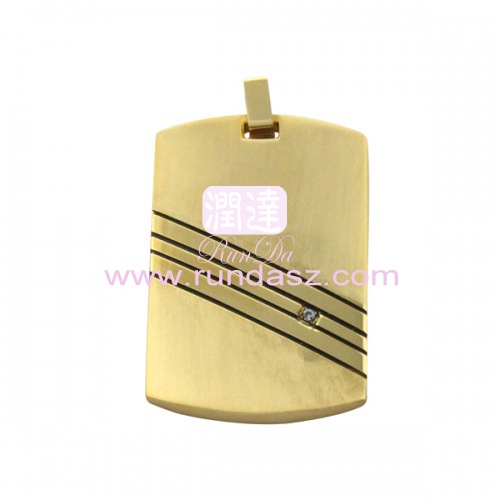 Stainless Steel Men's Pendant Necklace 