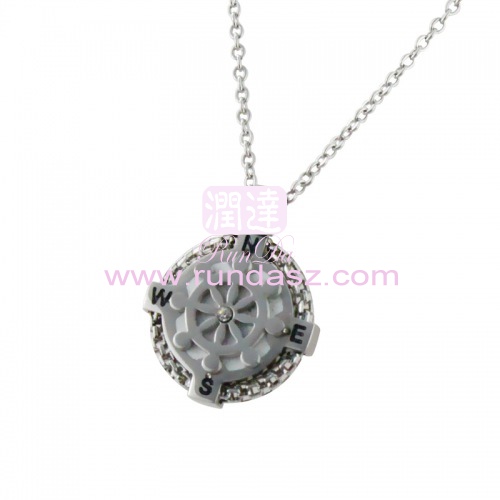 Women Stainless Steel Pendant Necklace 