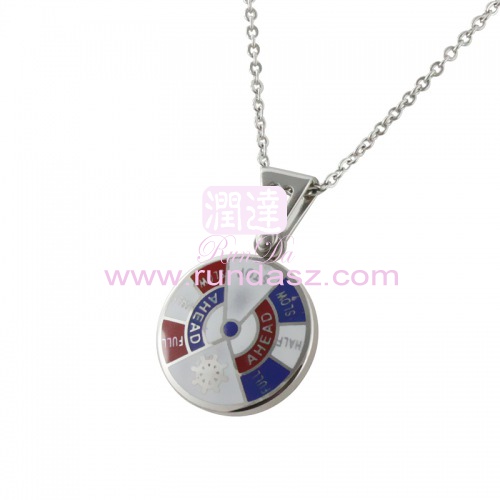 Stainless Steel Pendant Necklace 